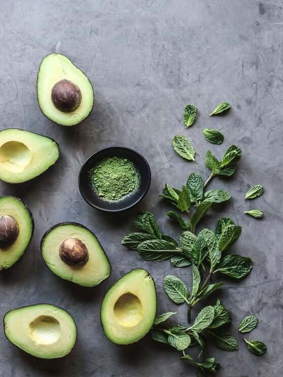 avocat sur la table